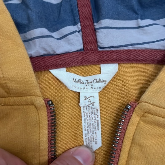 Size 4 Matilda Jane hoodie - Picture 2 of 3